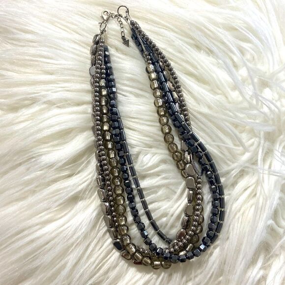 SILPADA STERLING SILVER HAILSTONE NECKLACE - NEW‎ - Picture 1 of 3